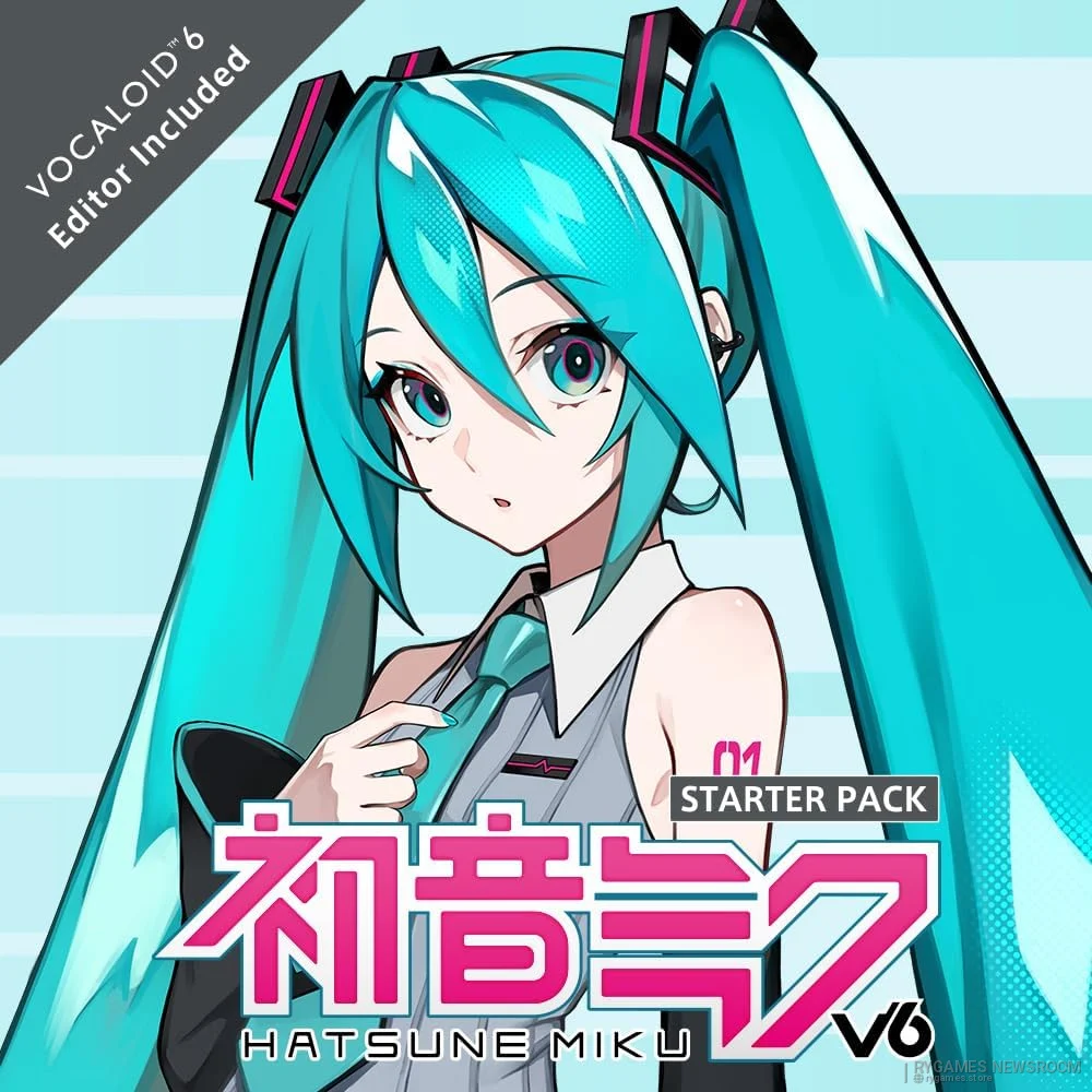 LAM描き下ろし『初音ミク V6』公式メインビジュアル