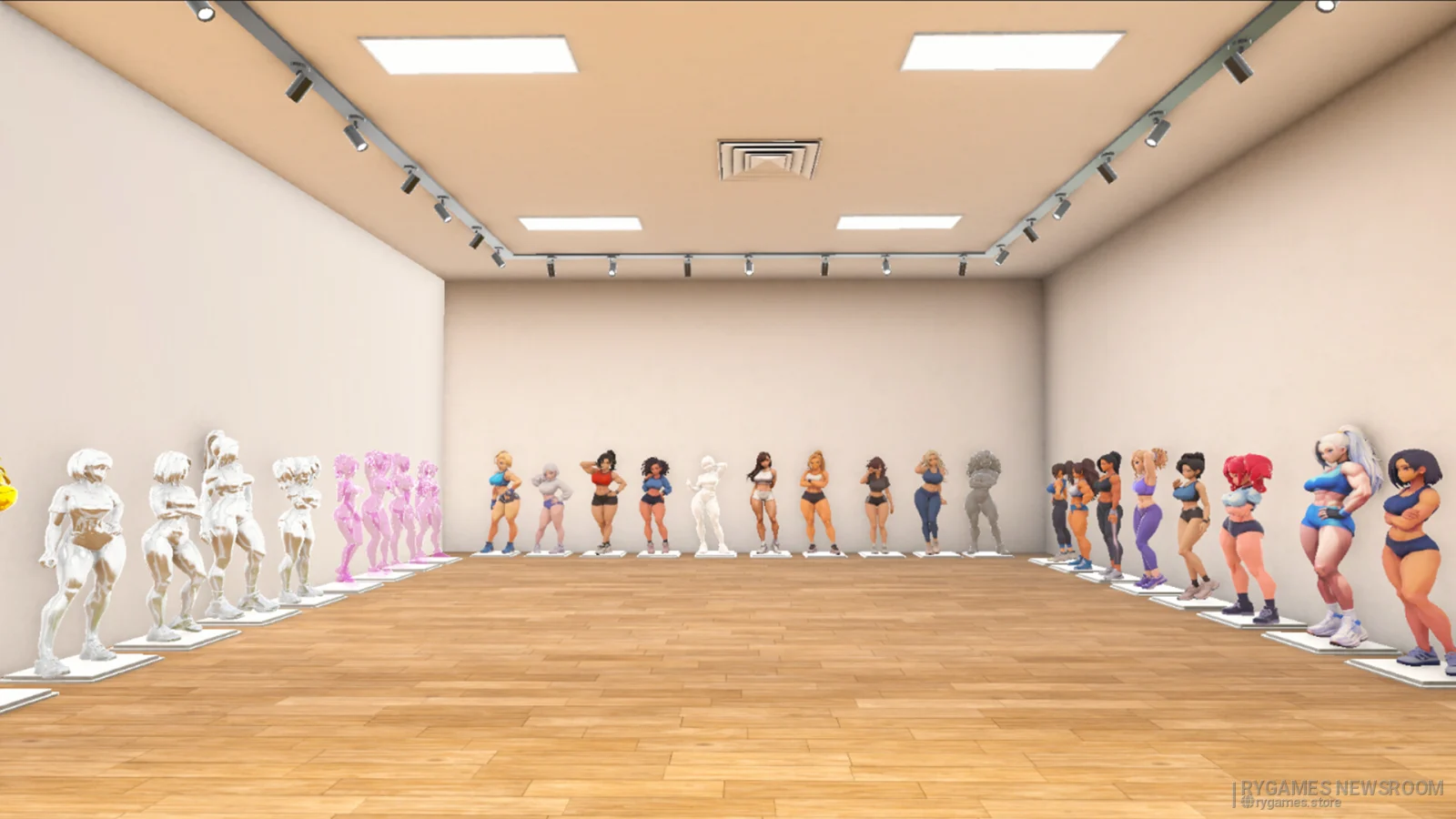 Steam掲載『Waifu Curator』ゲーム画面 - gambar 8