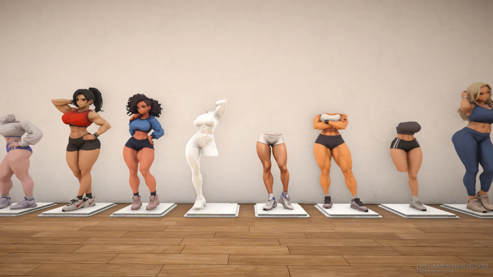 Steam掲載『Waifu Curator』ゲーム画面 - gambar 3