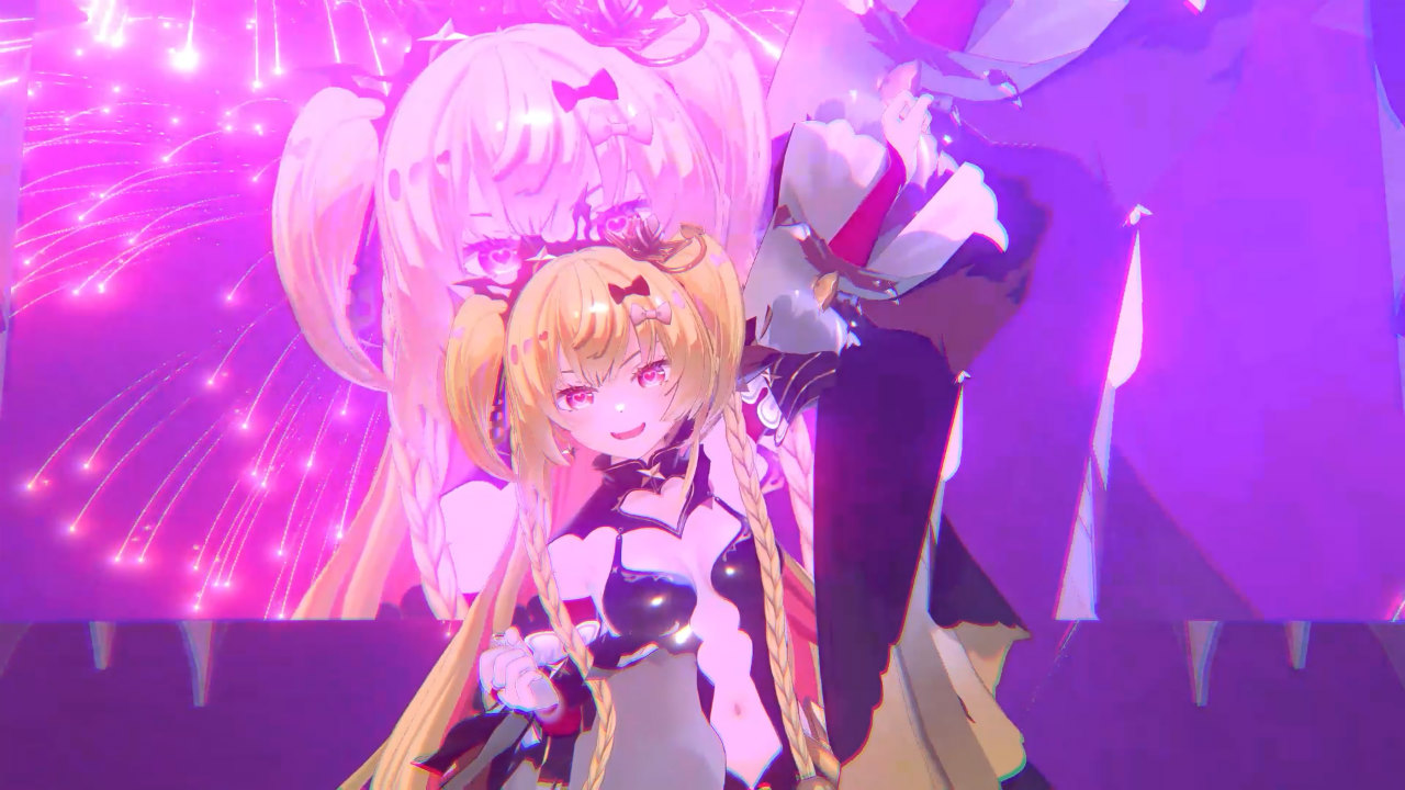 Visual utama Warota dengan desa, kastel Raja Iblis, dan nuansa fantasi yang absurd