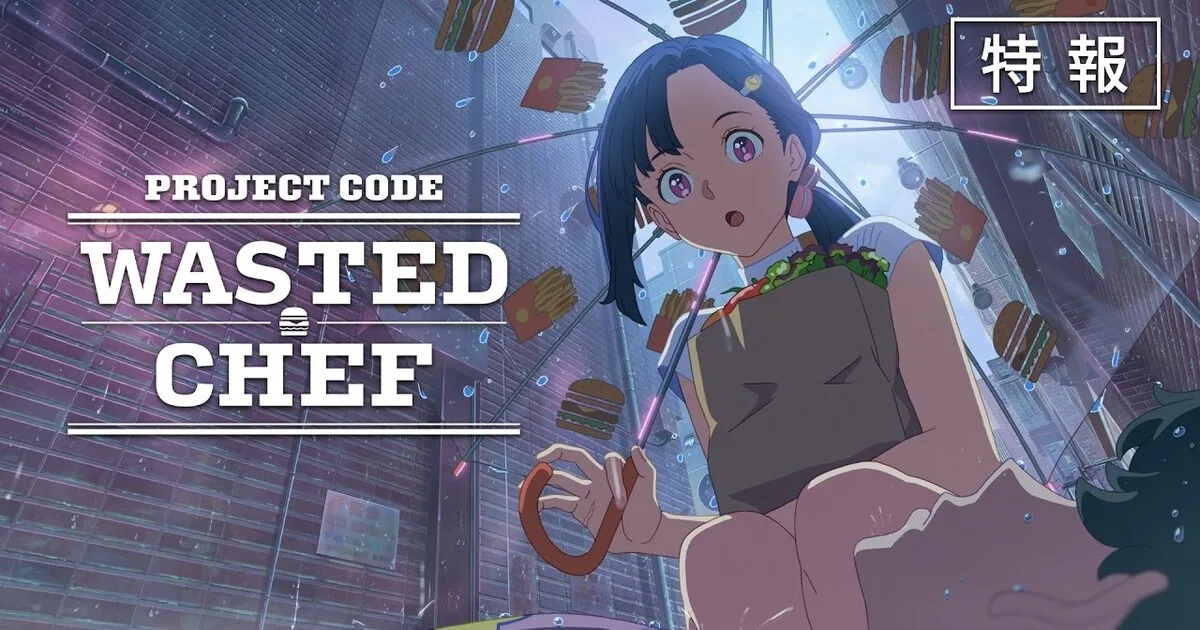 Wasted Chef Rilis Teaser Trailer, Film Anime Sci-Fi Kuliner dari Sutradara Pompo Siapkan Adaptasi Manga