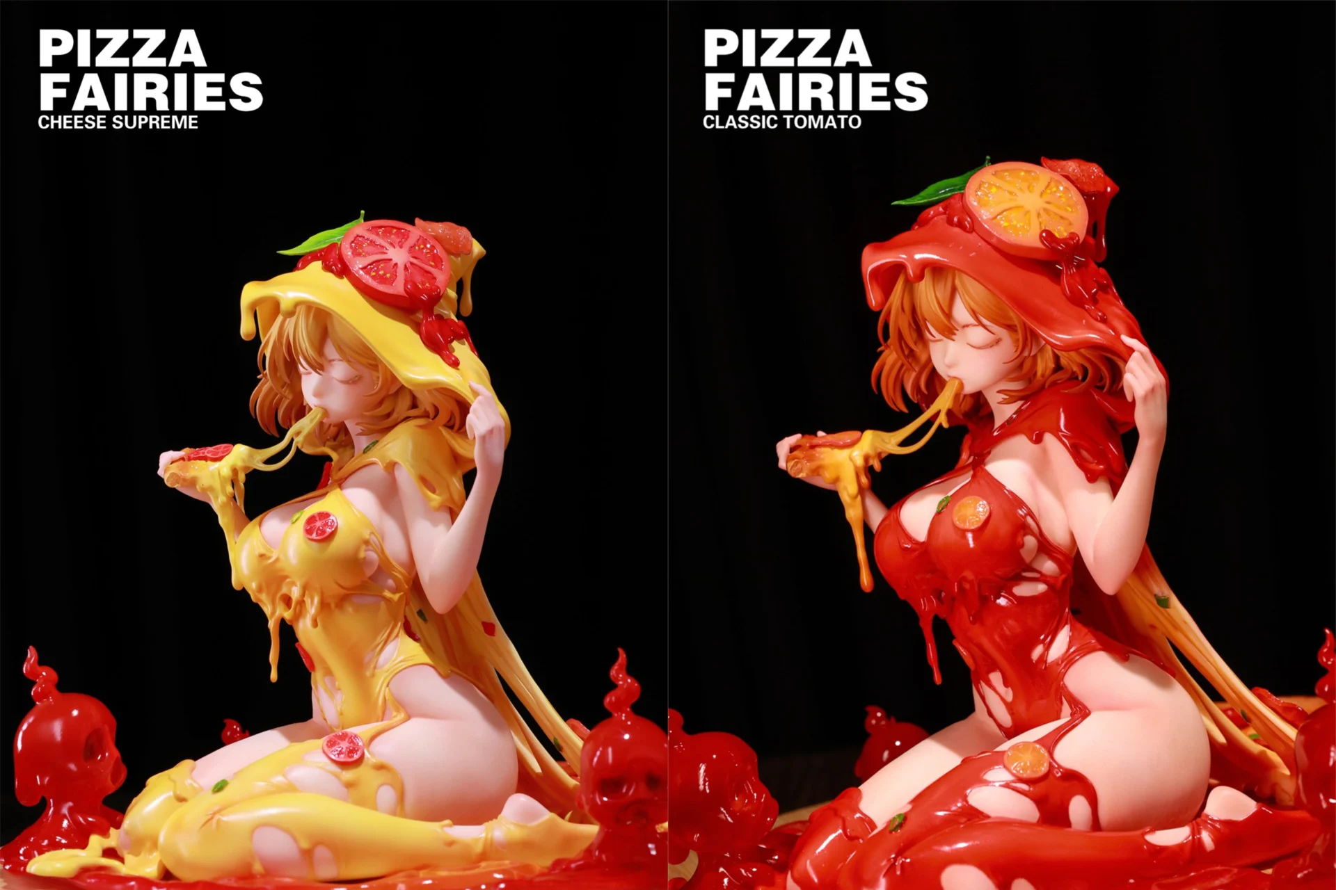 WE ART DOING「ピザの妖精 とろけるチーズ」10月発売予定。とろ～りチーズを擬人化した完成品フィギュア