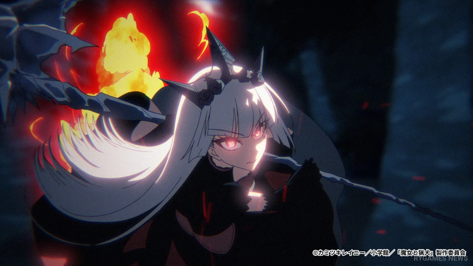 Witch and Hound Perlihatkan Scene Cut Teaser PV, Mirror Witch Teresa Lisa Tampil Brutal