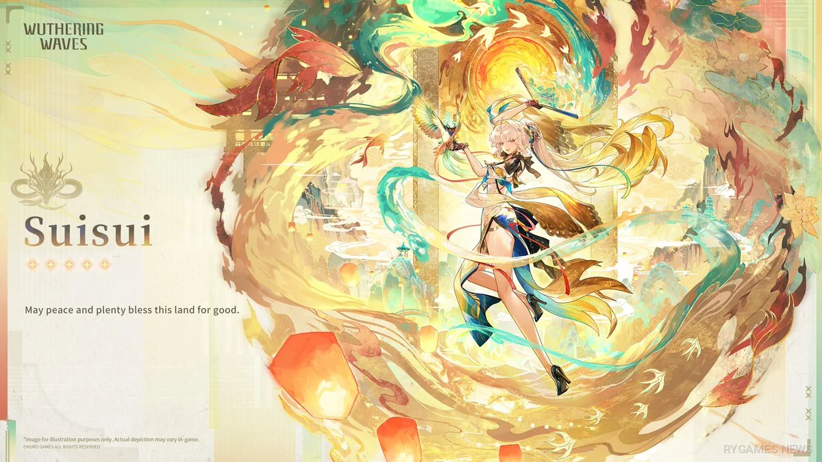 Visual pengumuman Suisui Wuthering Waves