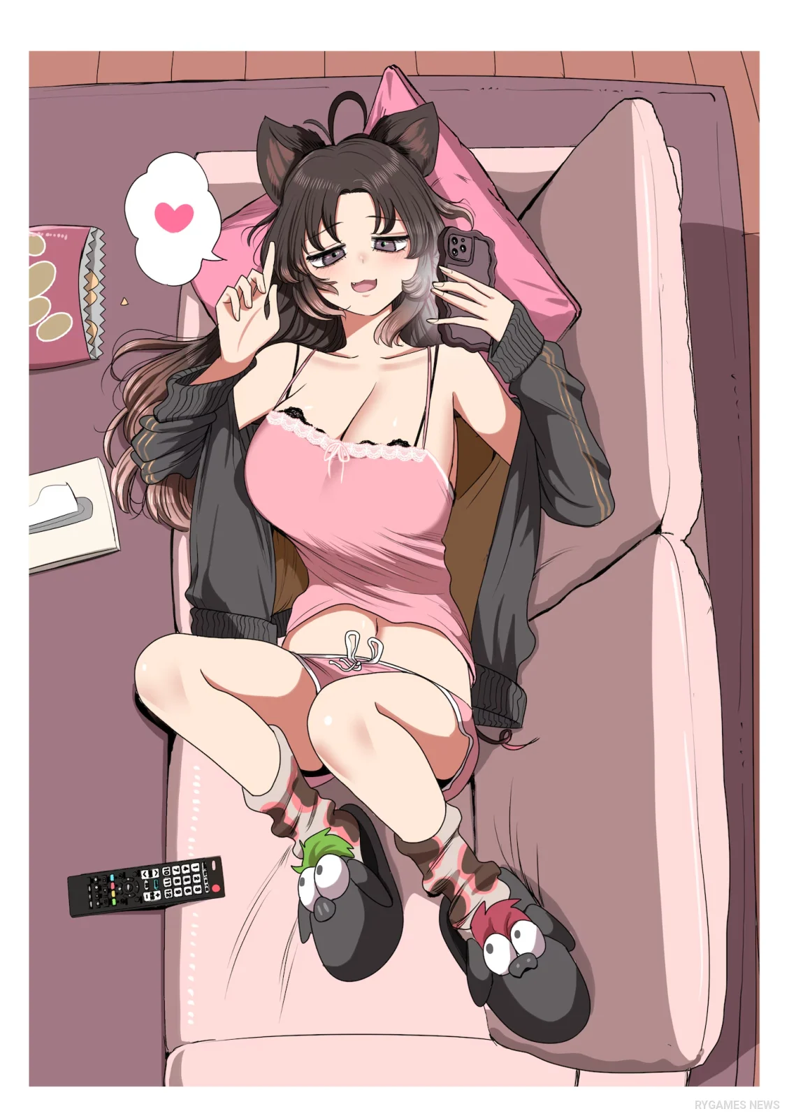 Ilustrasi Webuko oleh Kreator Yanmaga Web - gambar 5