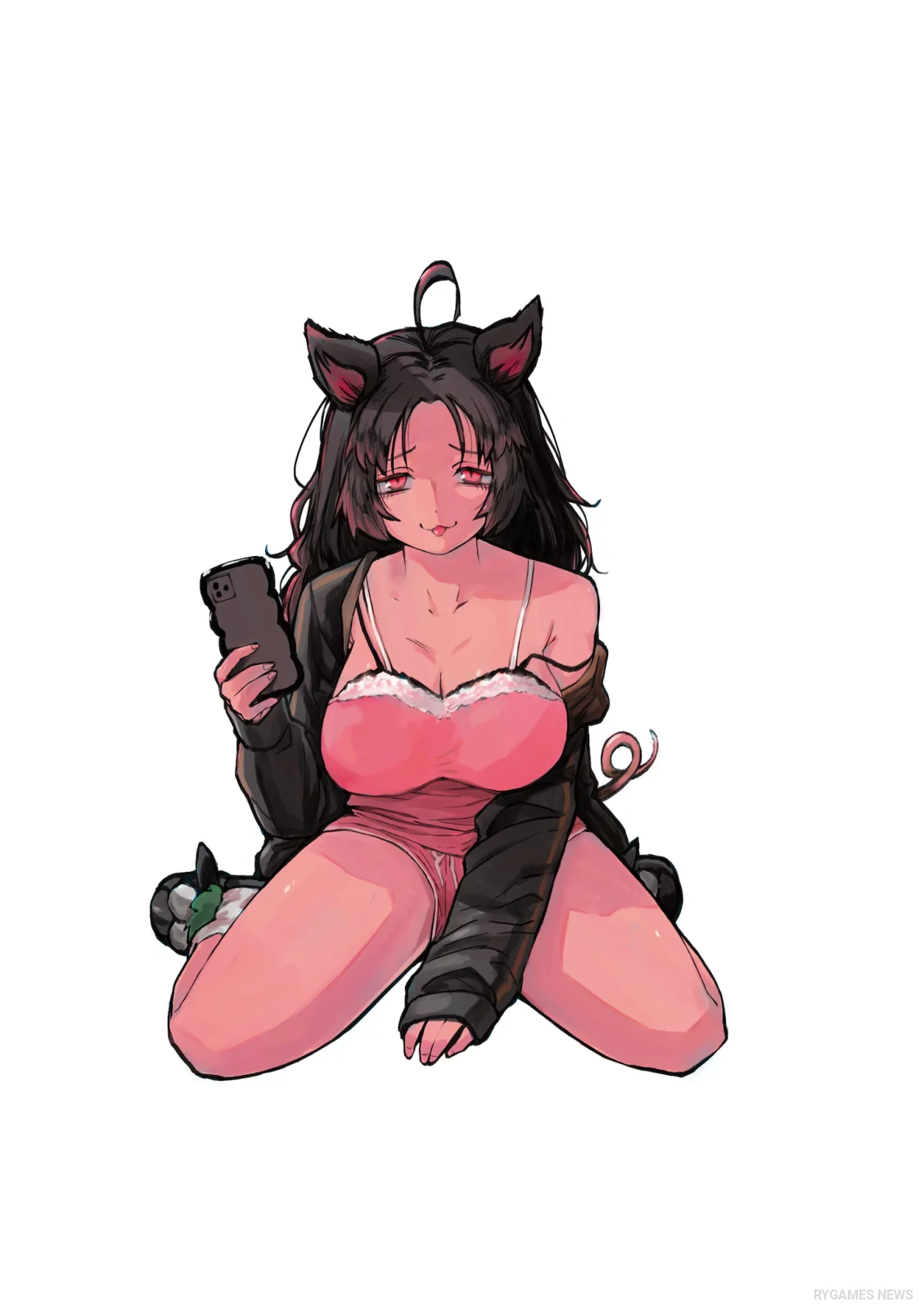 Ilustrasi Webuko oleh Kreator Yanmaga Web - gambar 9