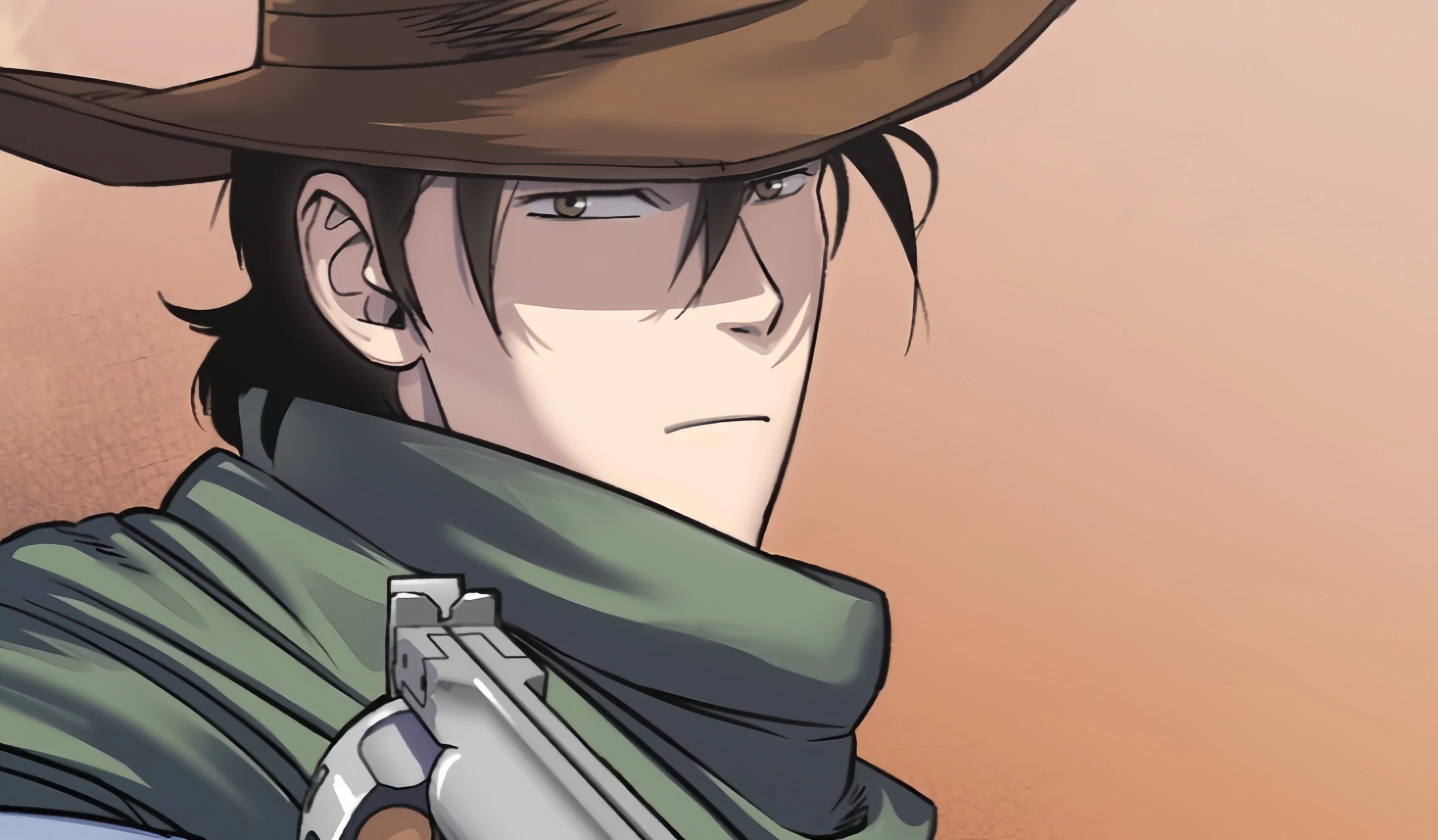 The Black-Haired Mercenary Who Went West: Webtoon Baru Naver Adaptasi Novel Wild West Populer