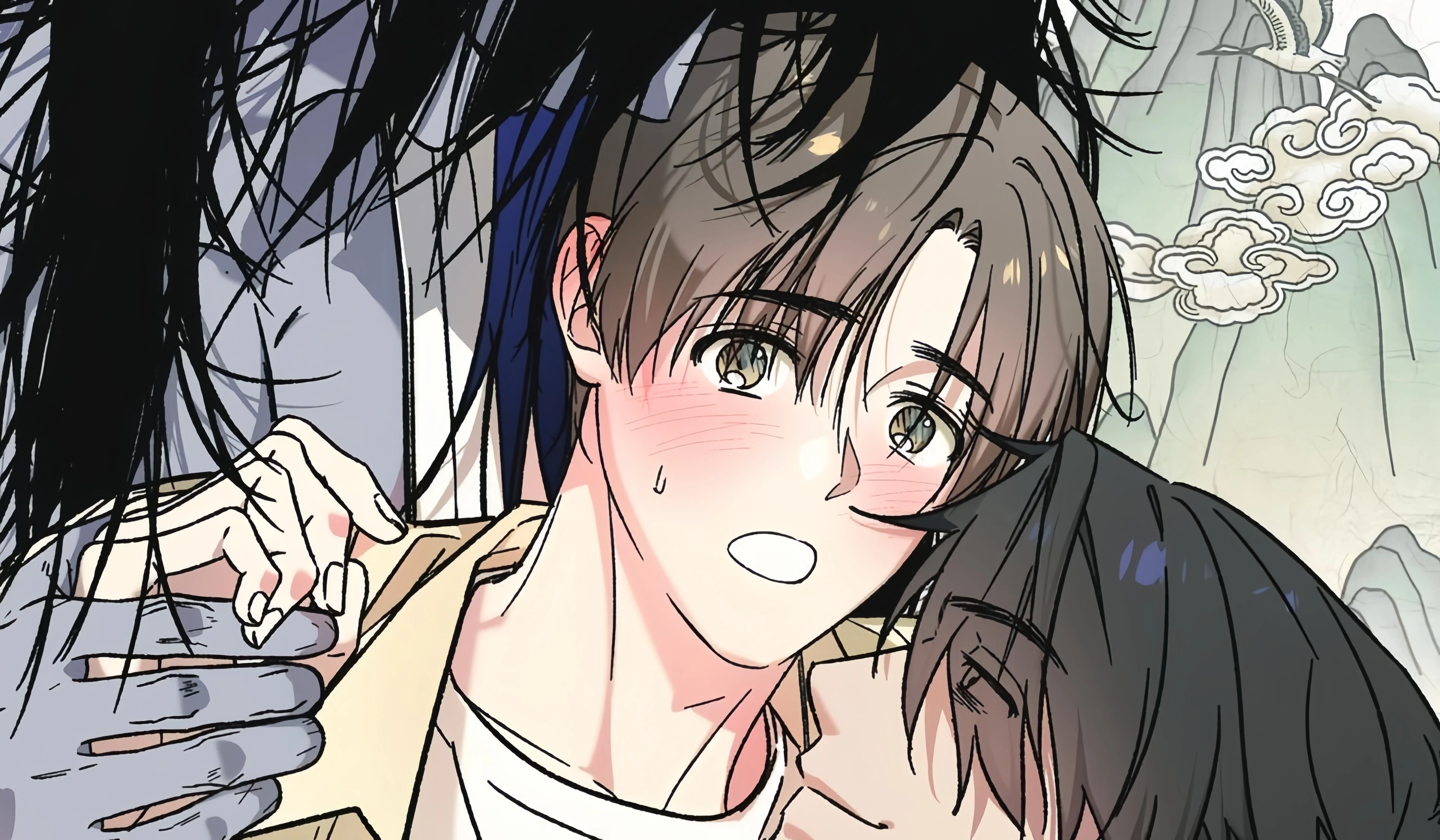 BL Webtoon Baru 귀신도 꿈을 꿀까요? (Do Ghosts Dream Too?) Rilis Eksklusif di RIDI, Kisah Mahasiswa yang Melihat Hantu dan Pengusir Setan yang Menyelamatkannya