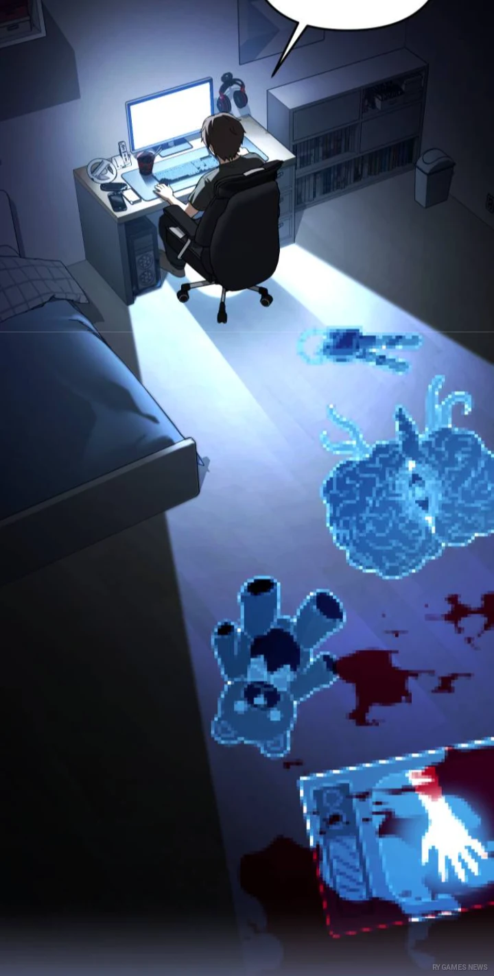 Cuplikan adegan Webtoon 공포 쯔꾸르 생존기 (Horror RPG Maker Survival Story). - gambar 4