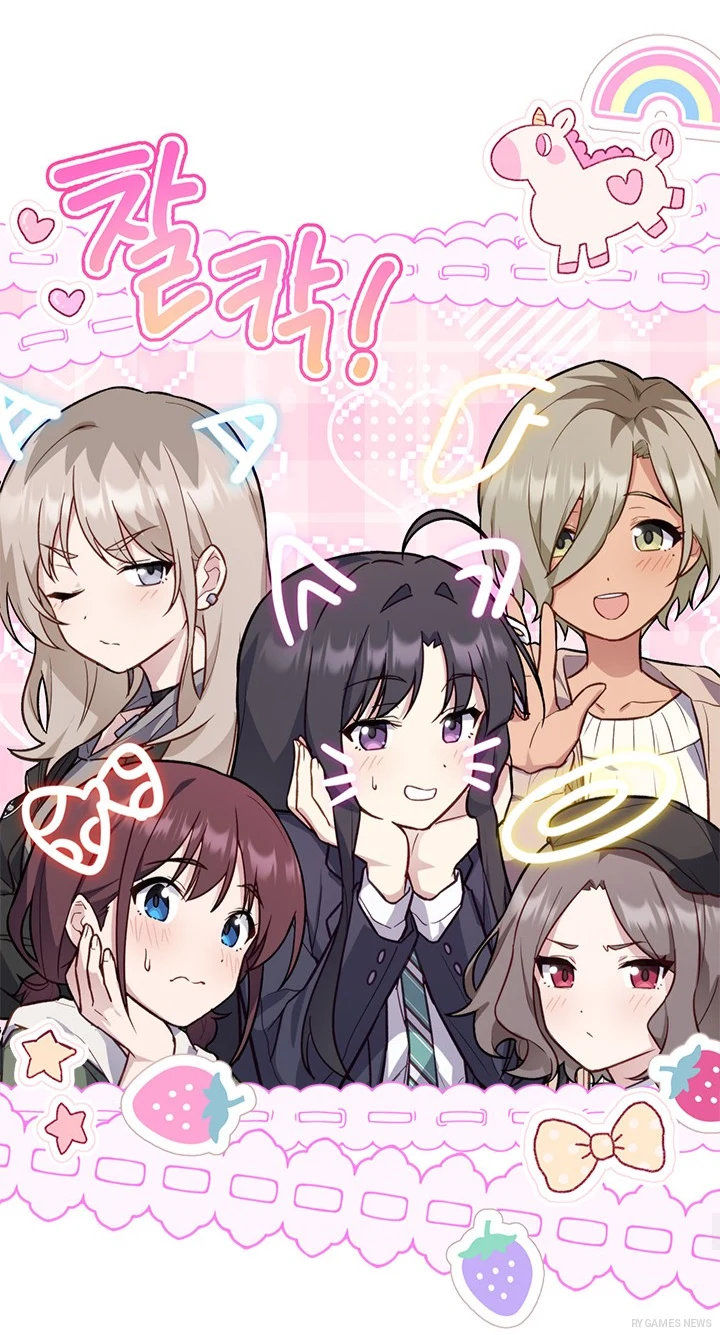 Cuplikan adegan Webtoon Girls Band Cry ~Secret Live~ yang menampilkan karakter Nina Iseri dan Momoka Kawaragi. - gambar 3