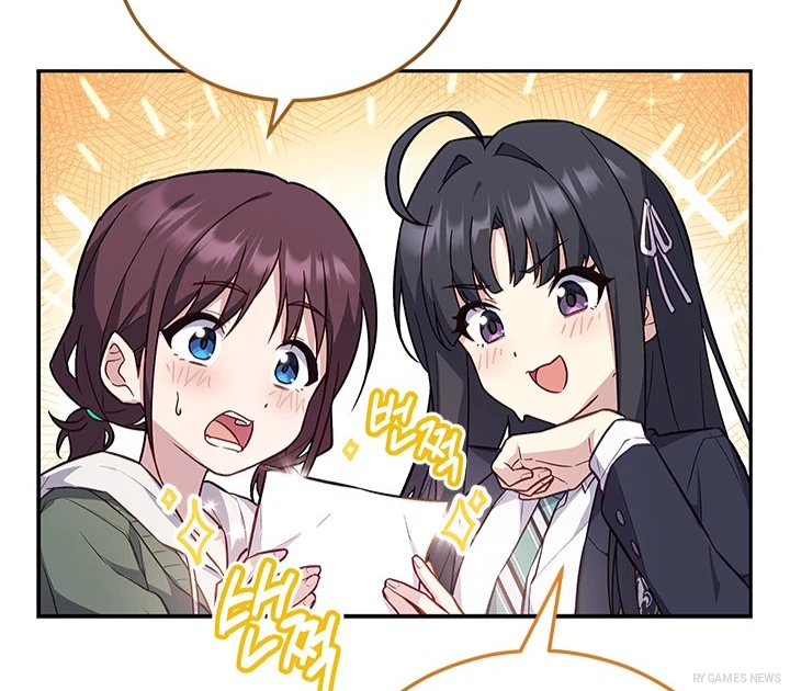 Cuplikan adegan Webtoon Girls Band Cry ~Secret Live~ yang menampilkan karakter Nina Iseri dan Momoka Kawaragi. - gambar 6