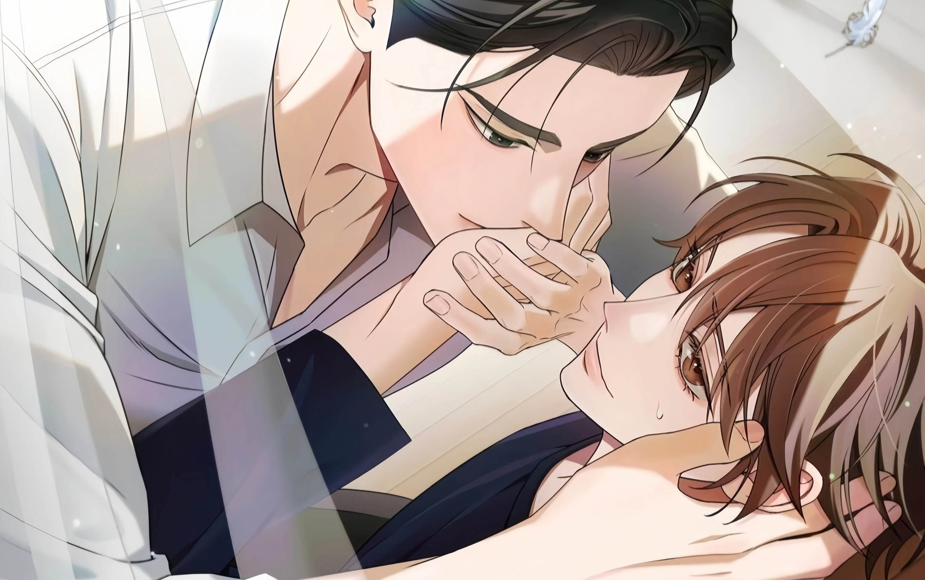 Webtoon BL Baru 알을 훔치다 (Stealing the Egg) Tayang Eksklusif di RIDI, Kisah Pemuda Setengah Burung Beracun yang Tak Sengaja Menelan Kekuatan Raja Serigala