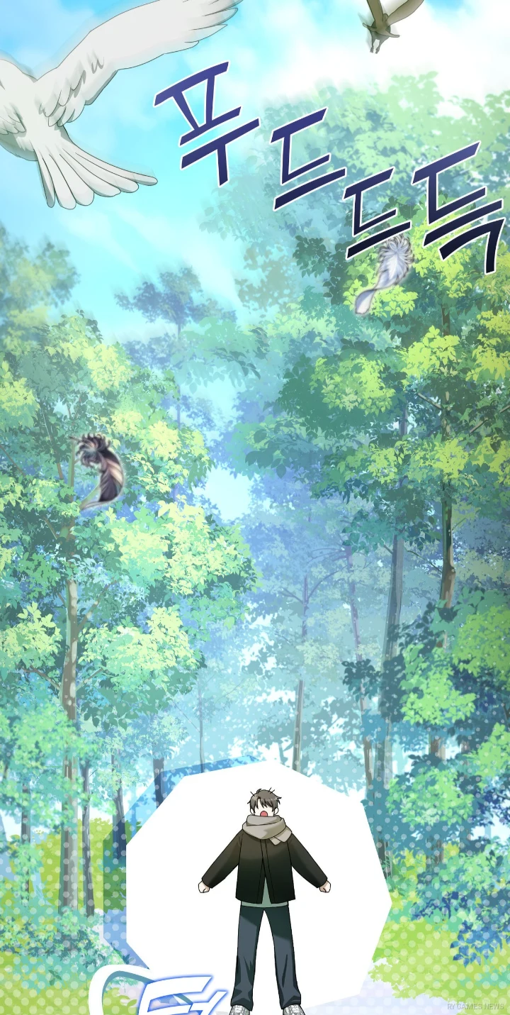『알을 훔치다（Stealing the Egg）』のウェブ툰シーン。 - gambar 4