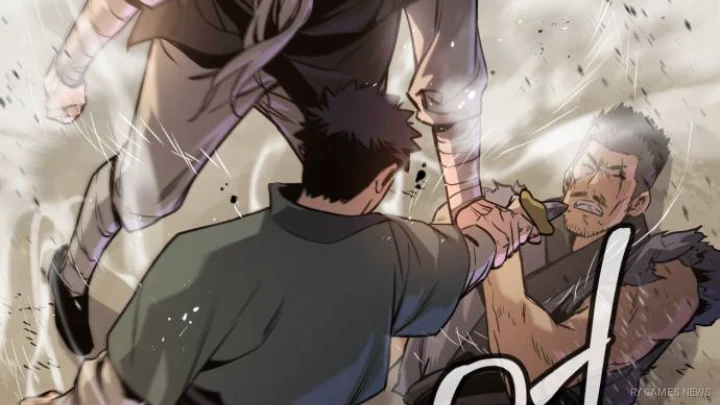 『전직지존（Former Supreme）』のWebtoonに登場するキャラクターや物語の印象的な場面を紹介するシーン。 - gambar 10