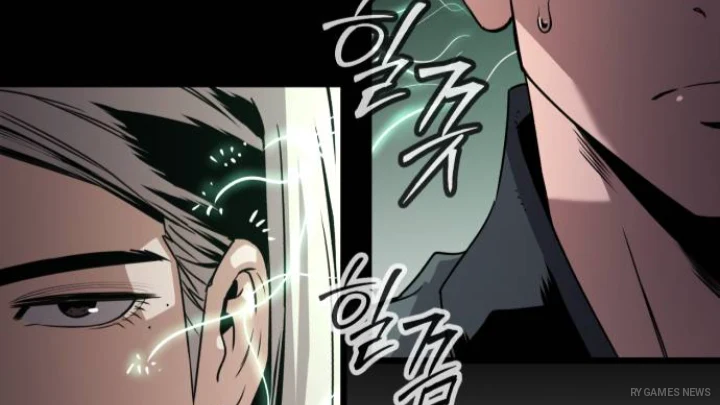 『전직지존（Former Supreme）』のWebtoonに登場するキャラクターや物語の印象的な場面を紹介するシーン。 - gambar 9
